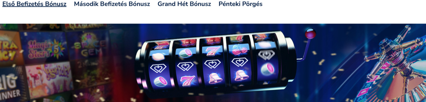 Grand Casino Magyarországon bónusz